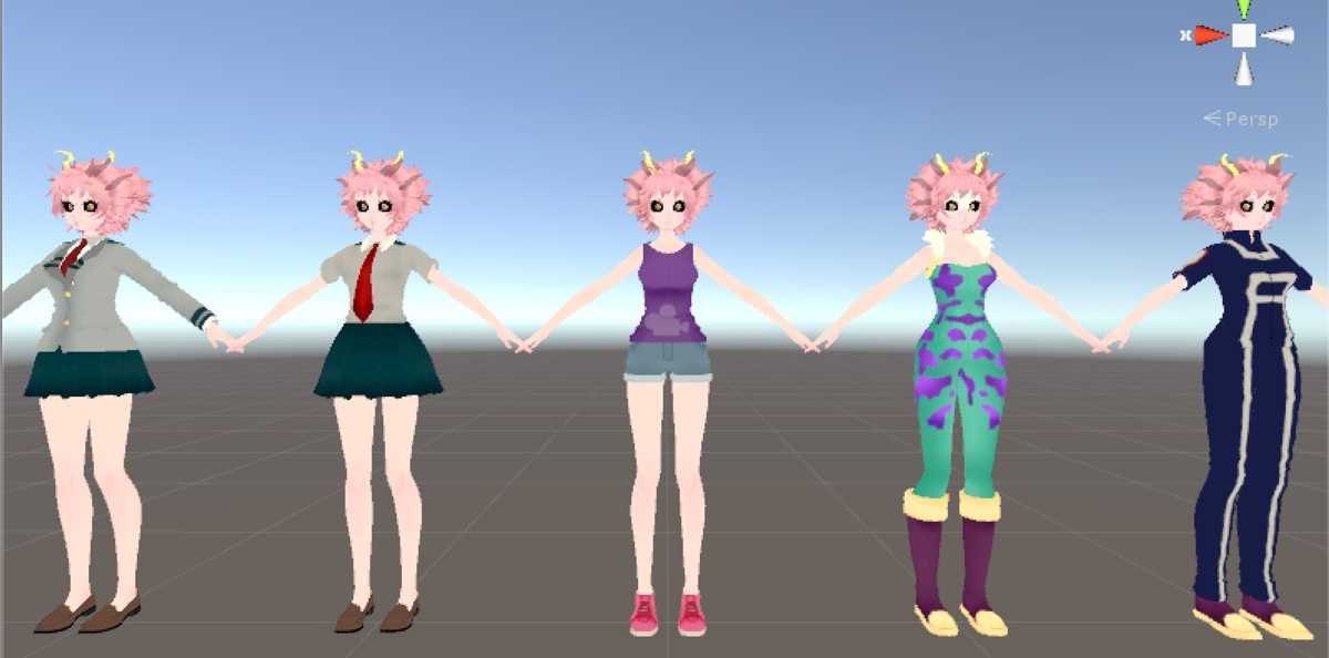 Mina Ashido Package