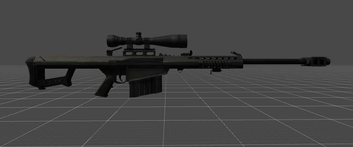 Barrett M82 [No Shooting Animation] [Sounds Included]