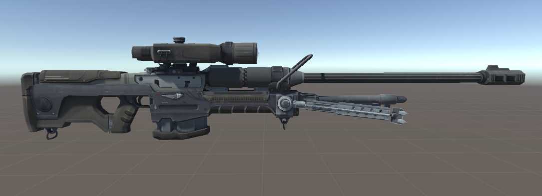 Halo Reach Sniper Rifle [No Shooting Animation]