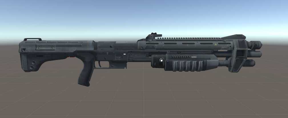 Halo Reach Shotgun [No Shooting Animation]
