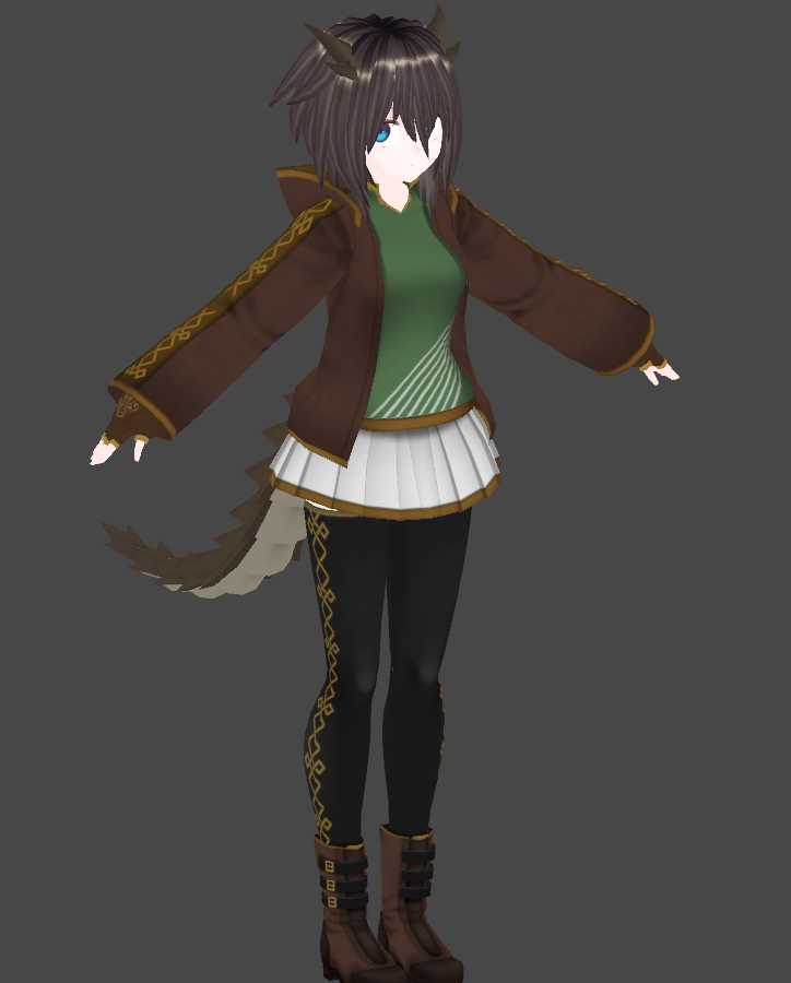 [Eye-Fix] Dragon-Tailed Ooka Miko