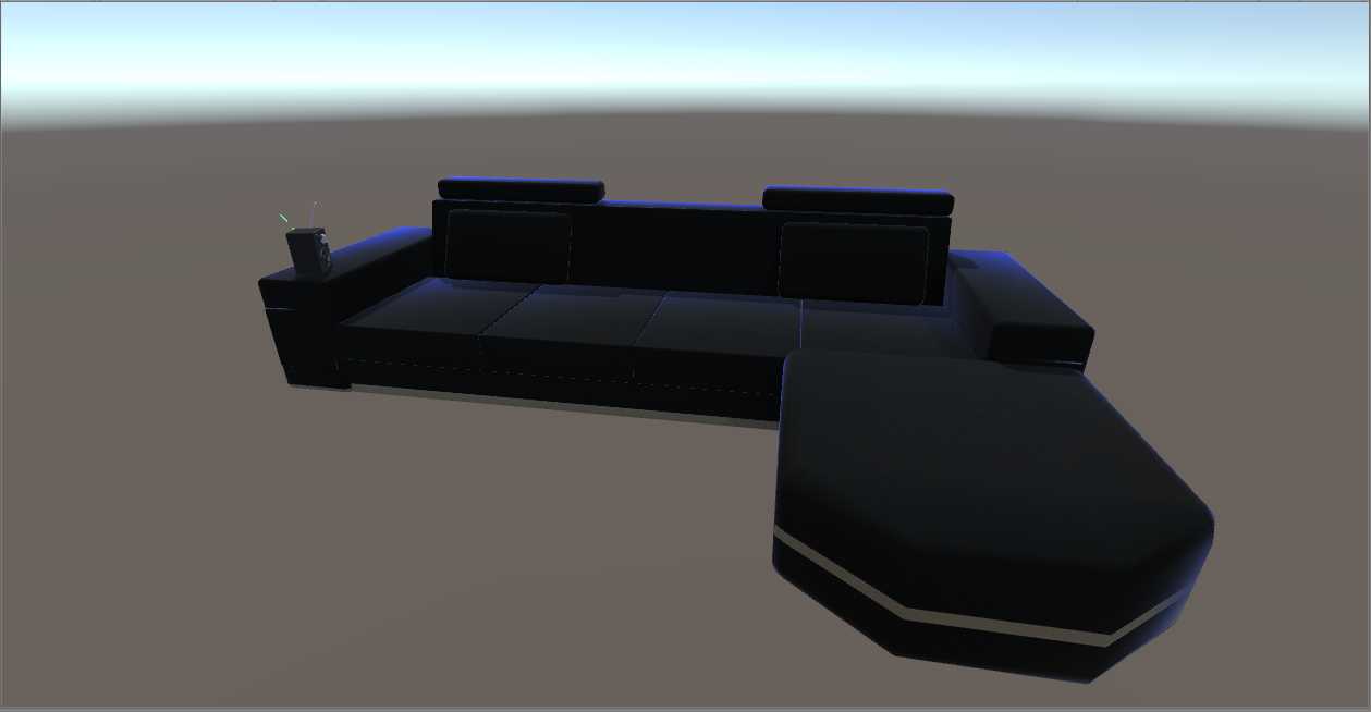 Sparsey's Comfy Couch w/Music (World Prop)