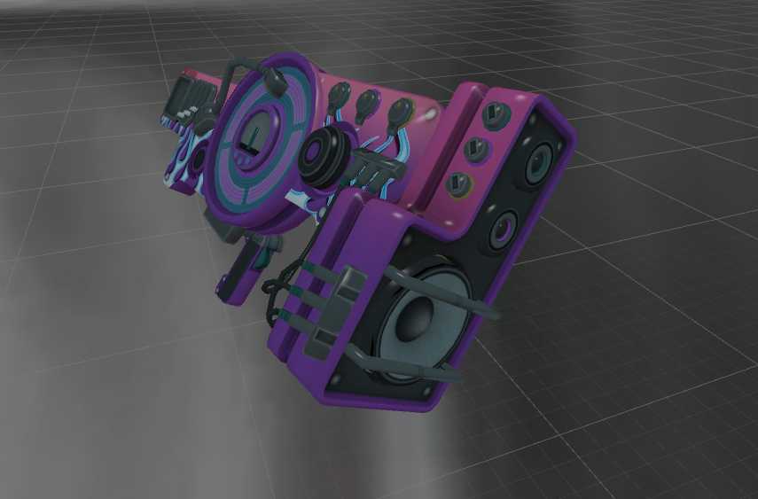 ANIMATED Dubstep Gun w/multiple textures