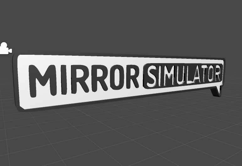 Mirror Simulator 3D Thing