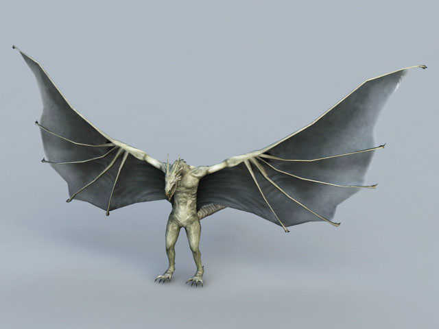 Humanoid Dragon(With Custom Emotion)