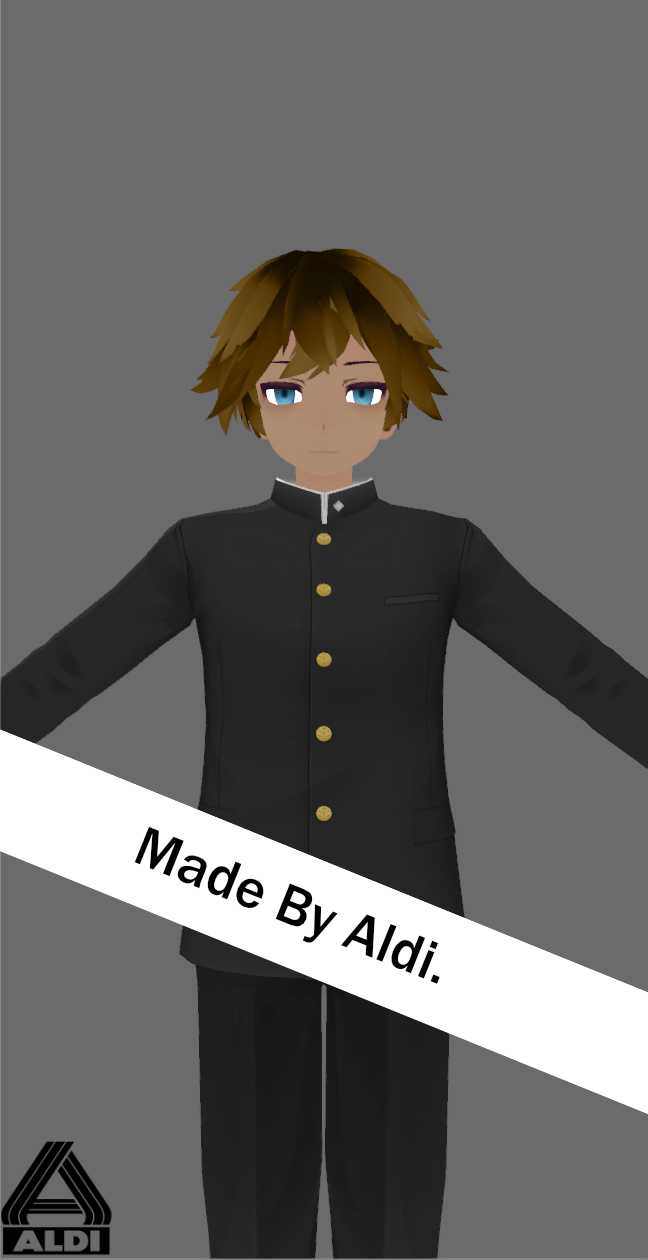 Len Senpai Suit (13867 Poly) Dynamic Bones