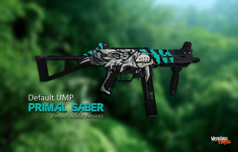 UMP-45 from CS:GO (with 8 textures)