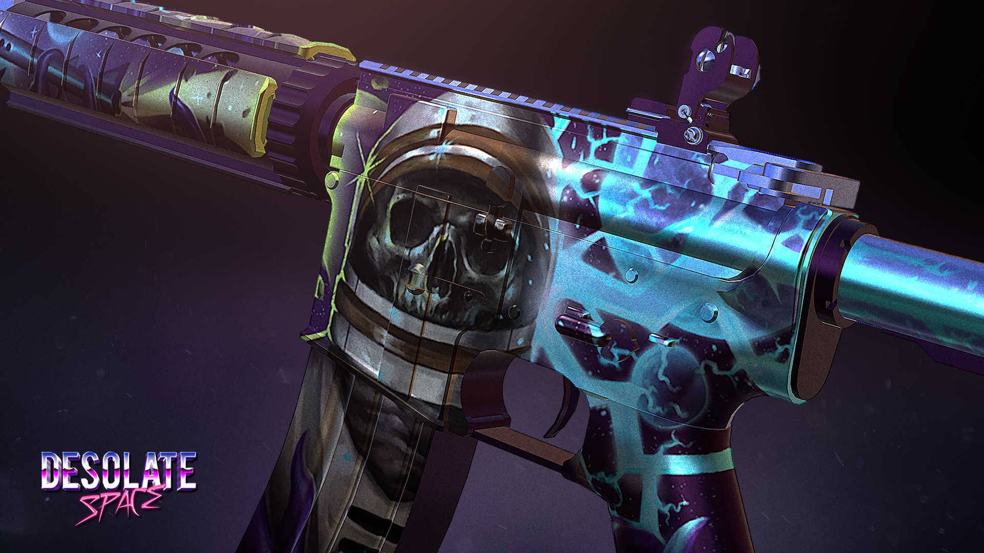 M4a4 from CS:GO (with 12 textures)