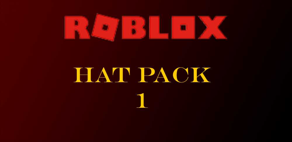 Roblox Hat Pack 1