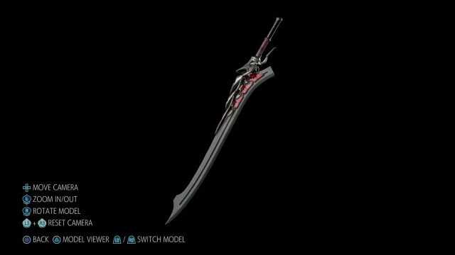 Weapon Red Queen From DMC 5