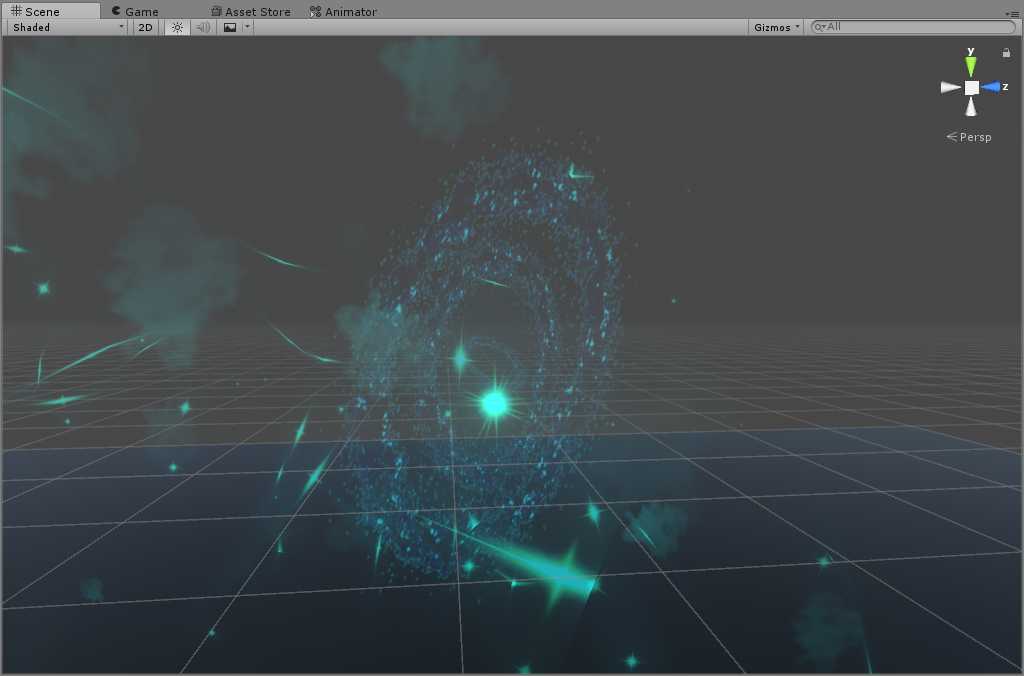 Power Light Particle System