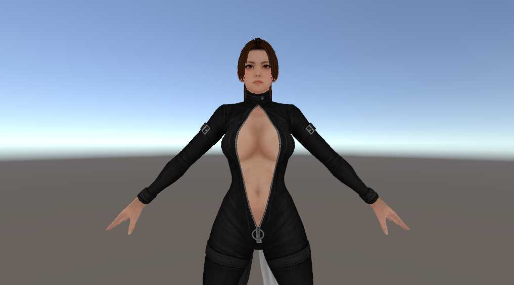 Mai Shiranui (Dynamic Bones, eye tracking)