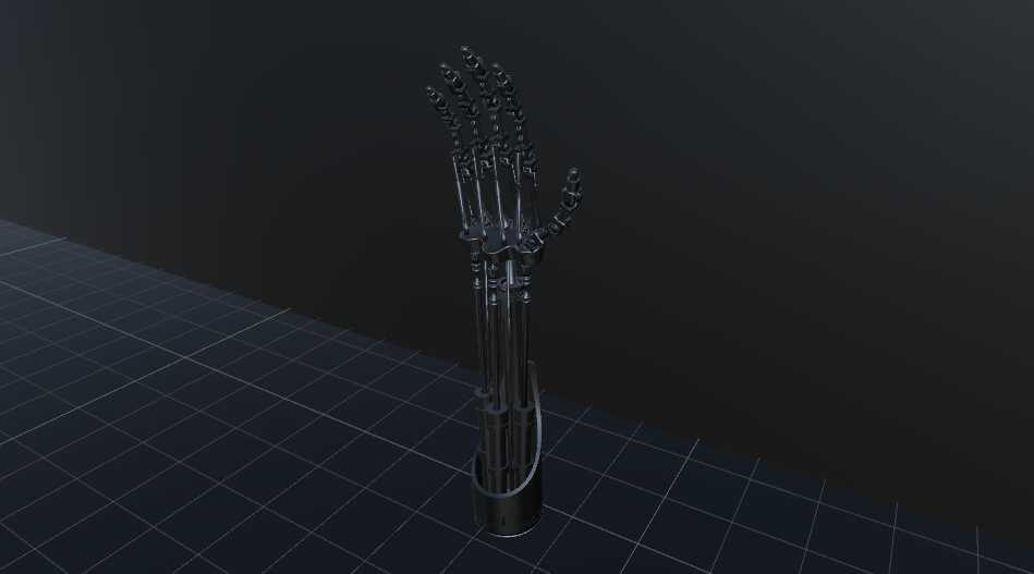 T-800 Arm (Fully Rigged)