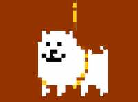 Undertale Annoying Dog dangler (accessory)