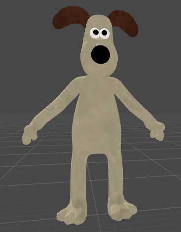 Gromit (eye tracking, dynamic bones)