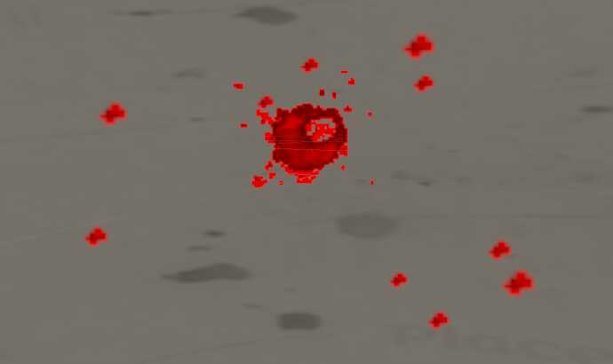 Half-Life Blood Particle