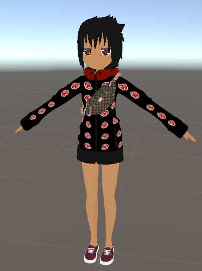 KannaSasukeSagiri [Eye Tracking, Face anims, FBX, Lip Sync]