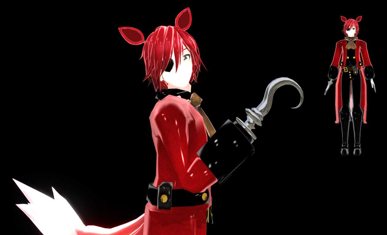 [FNAF] Foxy (Visemes, Dynamic Bones)