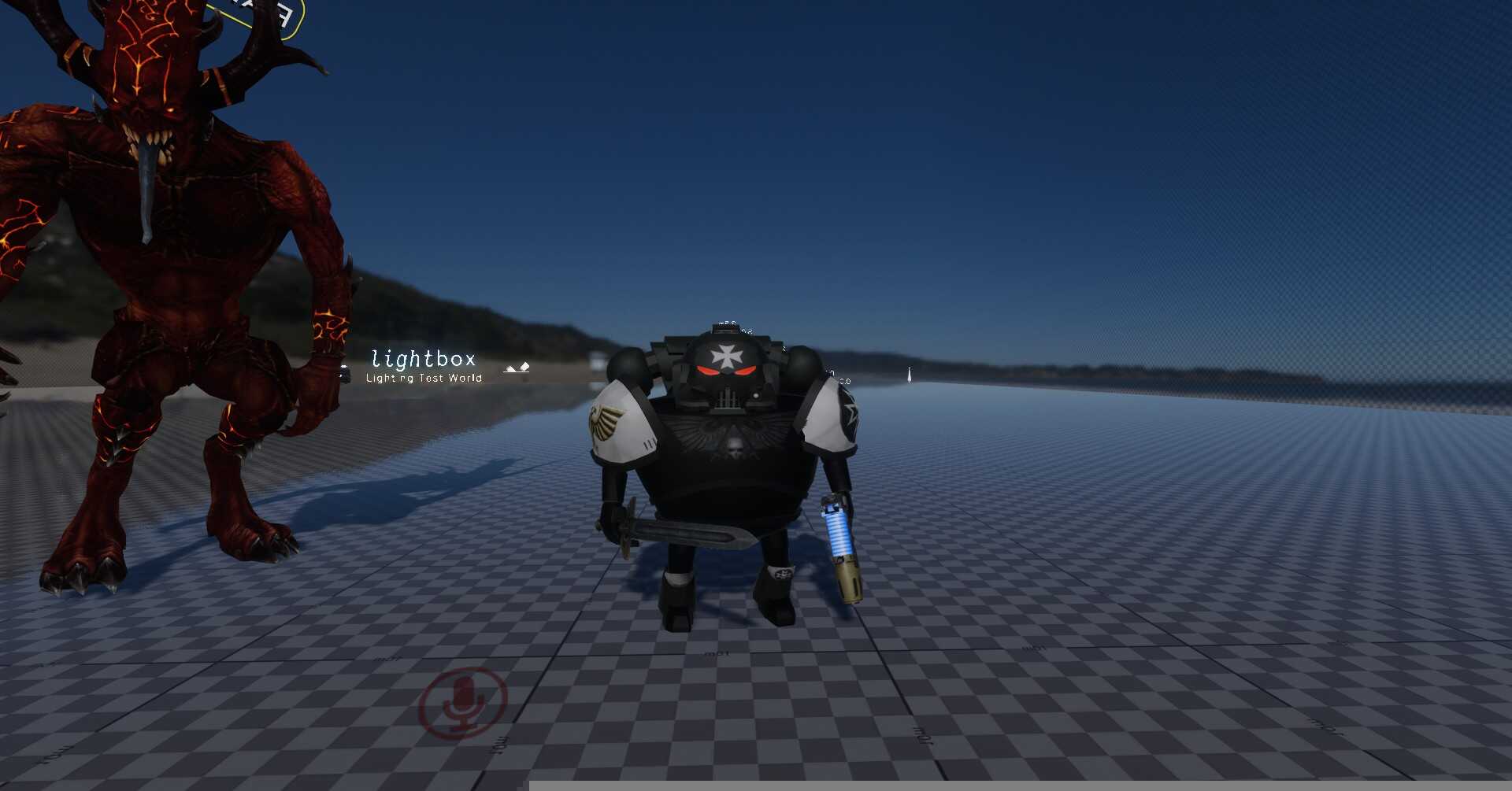 Warhammer 40K Black Templar (knuckles)