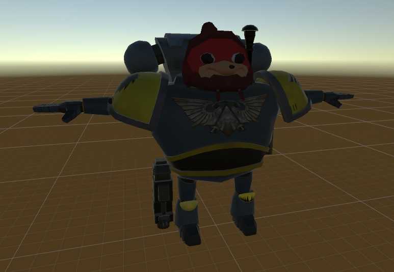 Knuckles Space Wolf