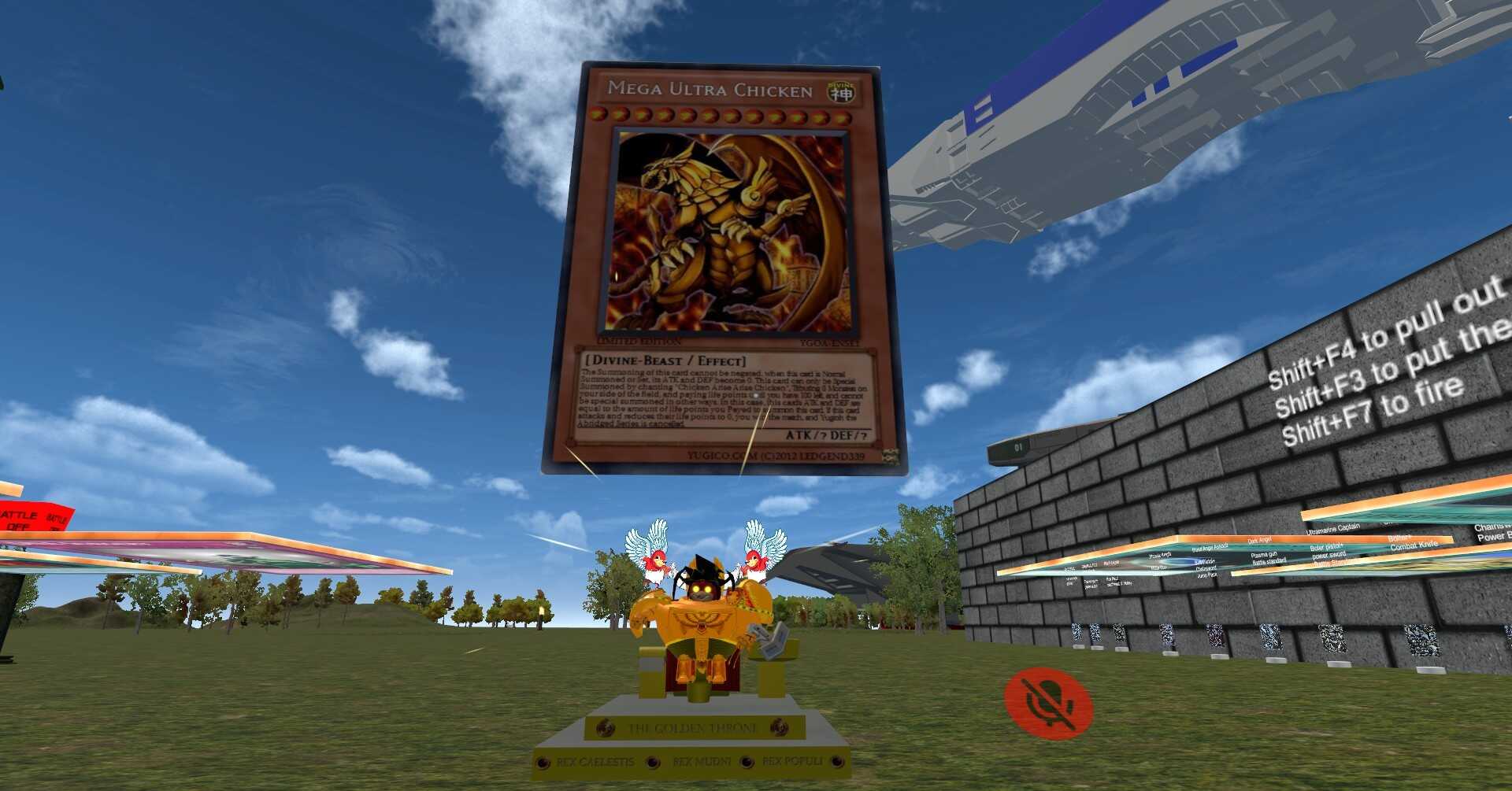 The God-Emperor plays a childerns card game