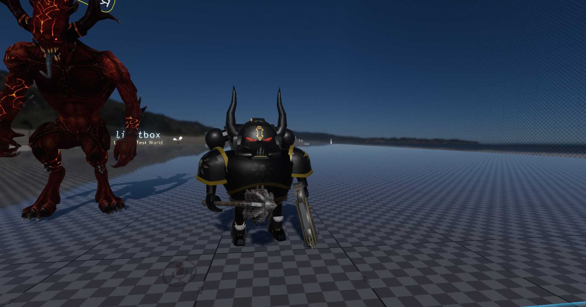 Warhammer 40K Black Legion (knuckles)