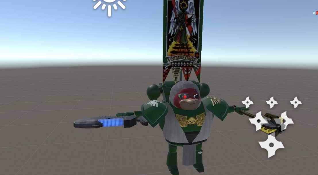 Warhammer 40K Dark Angel (knuckles)