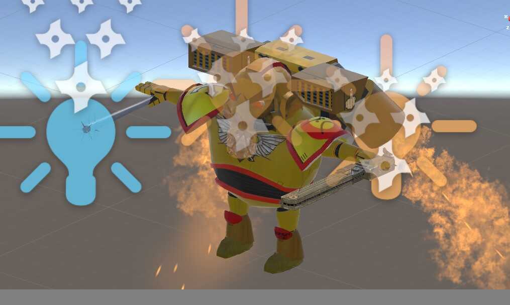 Warhammer 40K Angry Marine (knuckles)
