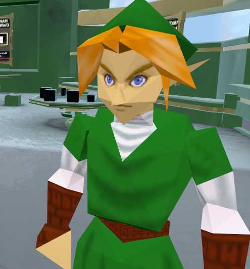 Adult Link (Low Poly)