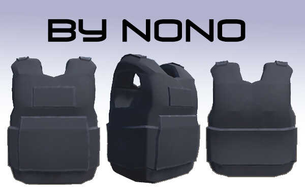 Bulletproof vest Lowlpoly