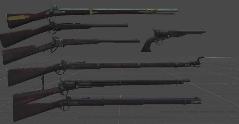 Civil War Weapon Pack