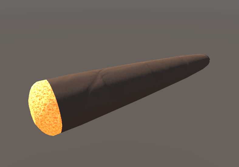 Giant blunt joint with weed inside