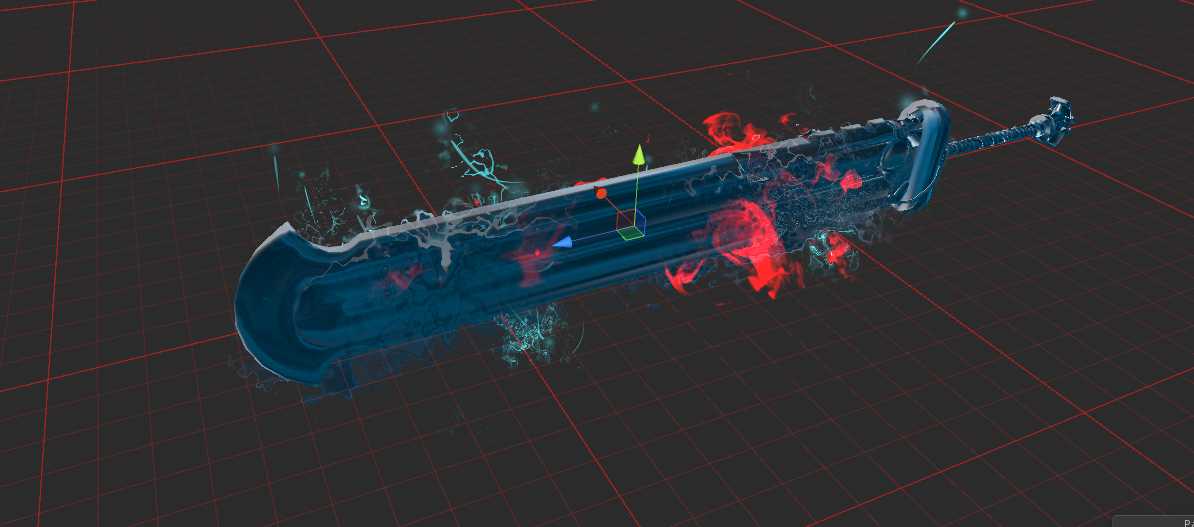Tiggys fire and distortion particles