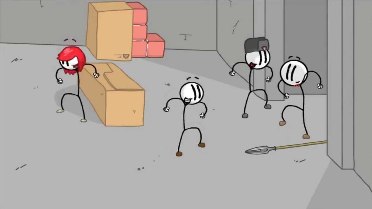 Henry Stickmin Distraction Animation