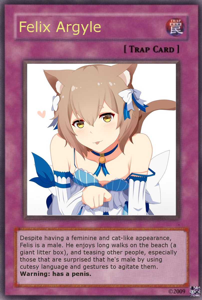 It's a TRAP card