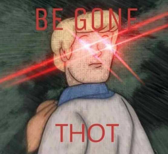 Be Gone Thot! (2D model)