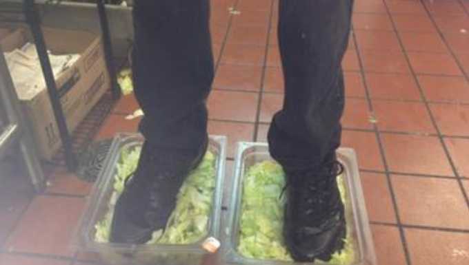 Number 15; Burger King foot lettuce