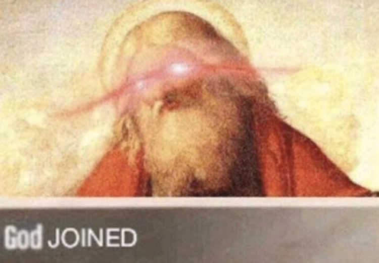 God joined the game (2D model)