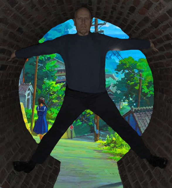 Tunnel Dude (2D model)