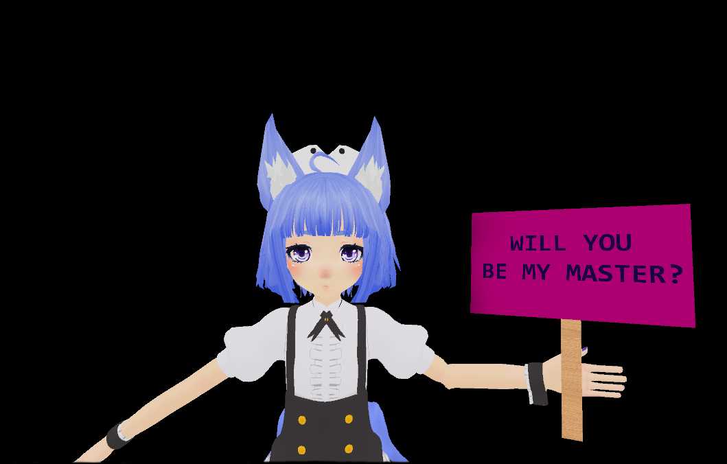 Short Fox Maid*UPDATED (6 Gestures, Lip Sync, Eye Tracking) + DL