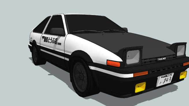 [Animated] Toyota Corolla AE86 Trueno [UPDATED 30/4]