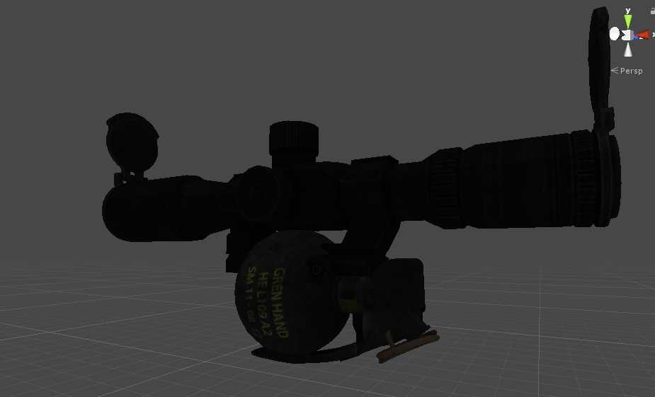 Scoped Mk3 Grenade (animated)