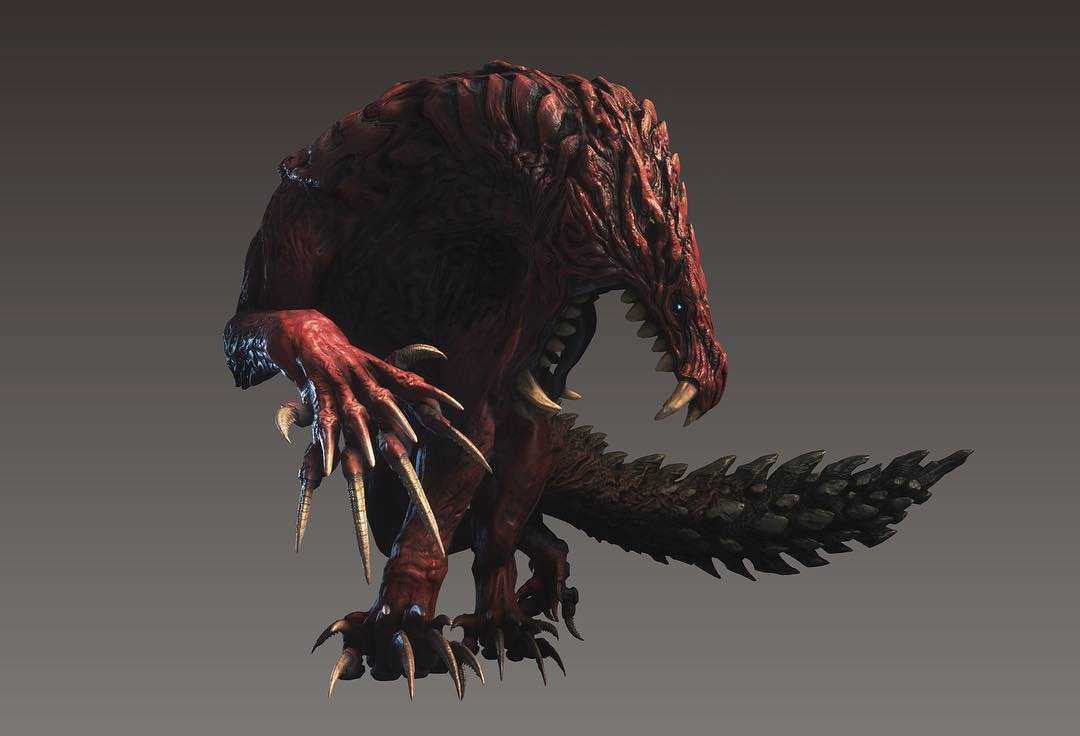 Odogaron ( Monster Hunter World ) Download link in description!!