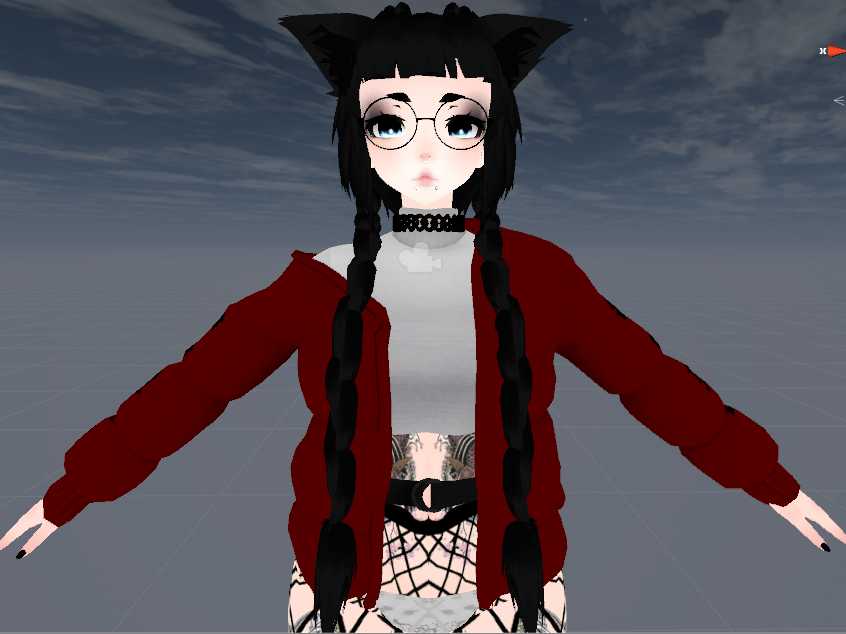 Girly Puffer / Full Body Ready / Gestures / Dynamics / Over 70K