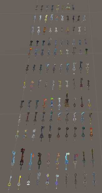 118 KeyBlades Fix With Gravity 