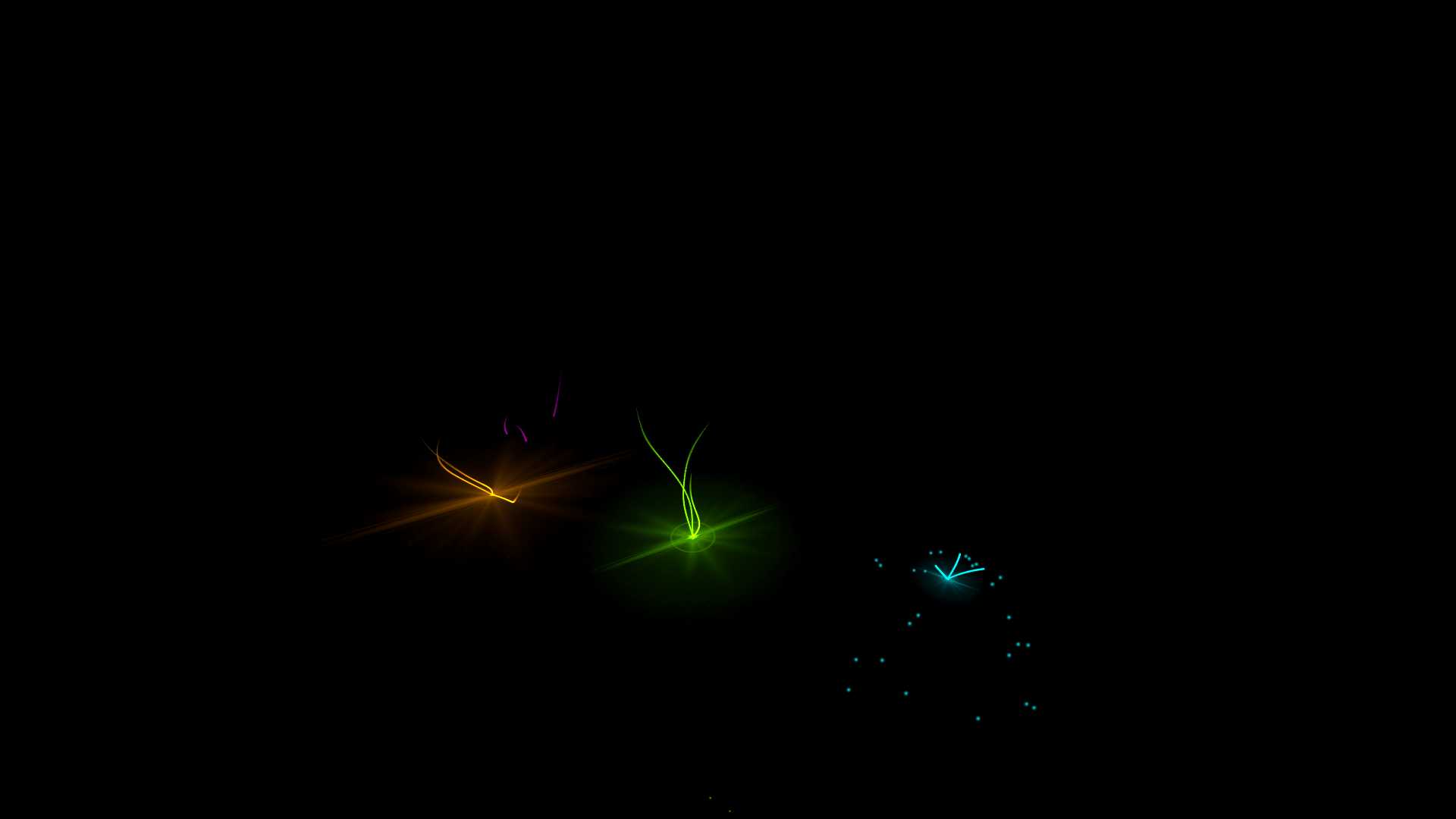 Floor Wisp Droplet Particle System