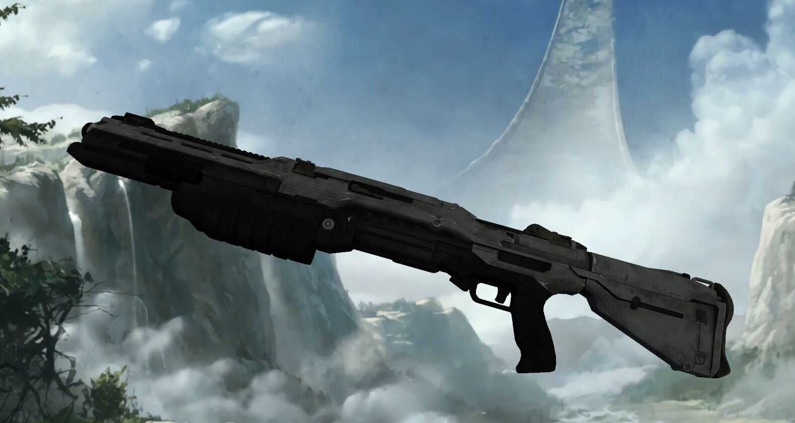 Halo 4 Shotgun model