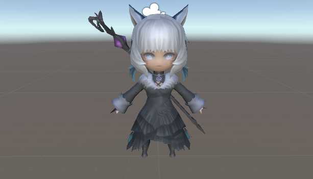 Y'shtola New World Minion Rigged