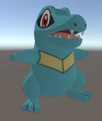 Totodile - Cubed Shader Required