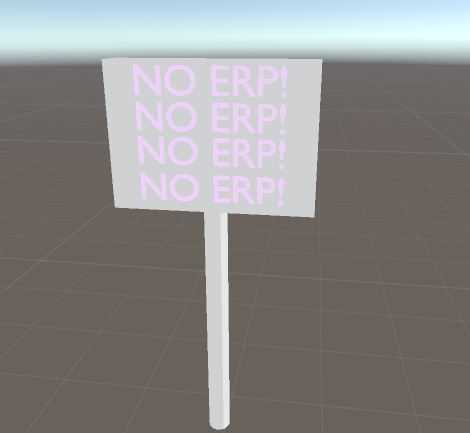 No erp Sign